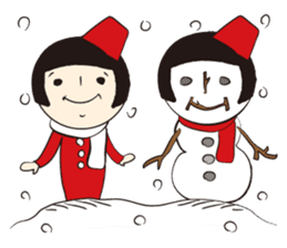 KOKESHI-JOSHI FOUR SEASONS sticker #3035638