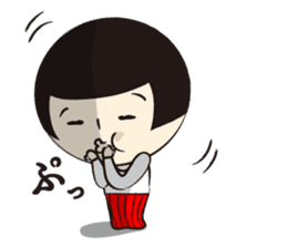 KOKESHI-JOSHI FOUR SEASONS sticker #3035644