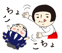 KOKESHI-JOSHI FOUR SEASONS sticker #3035647