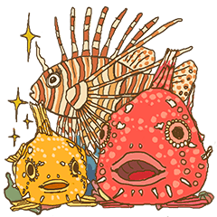 Scuba Divers Loves Fish Under the Sea!