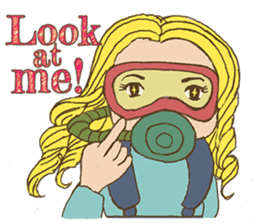 Scuba Divers Loves Fish Under the Sea! sticker #3035978