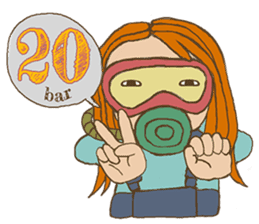 Scuba Divers Loves Fish Under the Sea! sticker #3035985