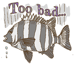 Scuba Divers Loves Fish Under the Sea! sticker #3035993