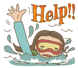 Scuba Divers Loves Fish Under the Sea! sticker #3036010