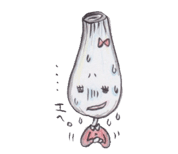 Scallion of fear sticker #3036055