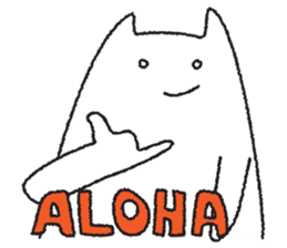 TOTO A HAWAIIAN SURFER CAT sticker #3036531