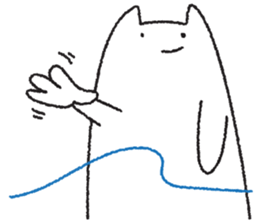 TOTO A HAWAIIAN SURFER CAT sticker #3036538