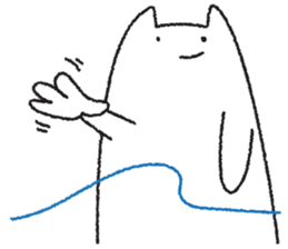 TOTO A HAWAIIAN SURFER CAT sticker #3036538