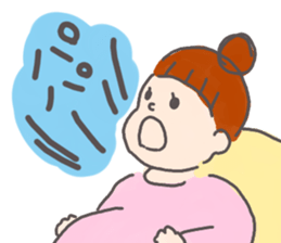 Congratulations pregnancy 2 sticker #3036629