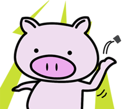 RABBIT&PIG sticker #3036846