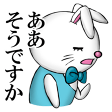 Bunny of normal state of mind sticker #3037014
