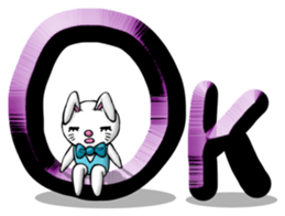Bunny of normal state of mind sticker #3037015