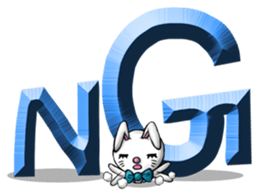 Bunny of normal state of mind sticker #3037016