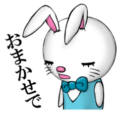 Bunny of normal state of mind sticker #3037021