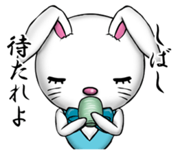 Bunny of normal state of mind sticker #3037023