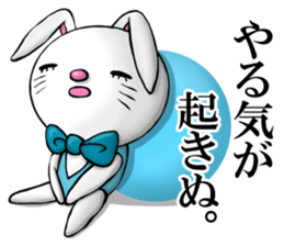 Bunny of normal state of mind sticker #3037028