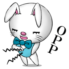 Bunny of normal state of mind sticker #3037029