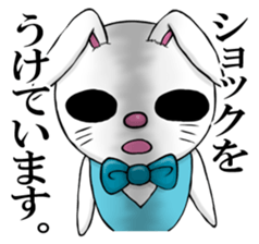 Bunny of normal state of mind sticker #3037032