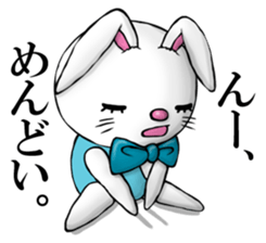 Bunny of normal state of mind sticker #3037034