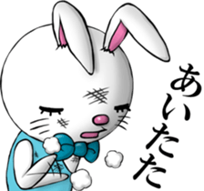 Bunny of normal state of mind sticker #3037036