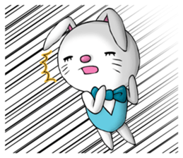 Bunny of normal state of mind sticker #3037039