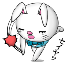 Bunny of normal state of mind sticker #3037040