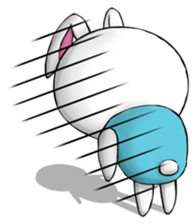 Bunny of normal state of mind sticker #3037041