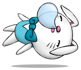 Bunny of normal state of mind sticker #3037042