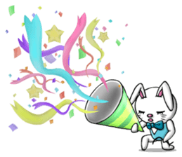 Bunny of normal state of mind sticker #3037043