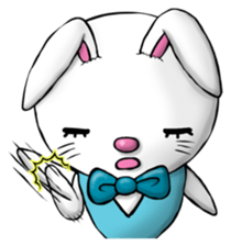 Bunny of normal state of mind sticker #3037045