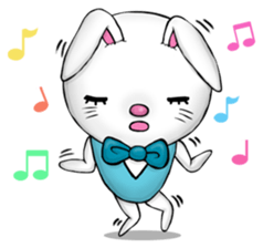 Bunny of normal state of mind sticker #3037046