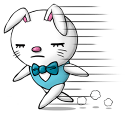 Bunny of normal state of mind sticker #3037049