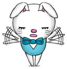 Bunny of normal state of mind sticker #3037050