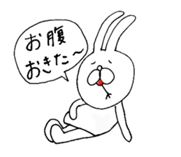 Awa dialect rabbit sticker #3037255