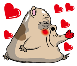 Gokigen Hamusan sticker #3037305