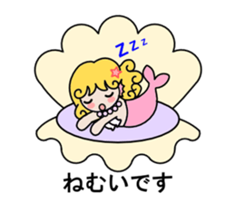 Mermaid life sticker #3037507