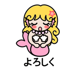 Mermaid life sticker #3037510