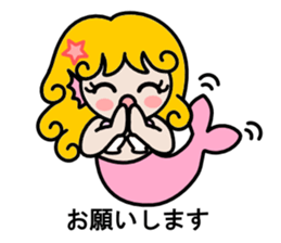 Mermaid life sticker #3037511