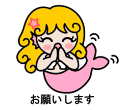 Mermaid life sticker #3037511