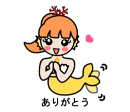 Mermaid life sticker #3037517