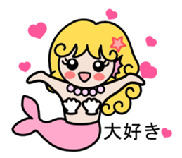 Mermaid life sticker #3037523