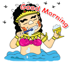 Pee Seua Samut (Ocean Butterfly) sticker #3037691