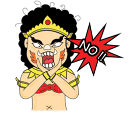 Pee Seua Samut (Ocean Butterfly) sticker #3037696