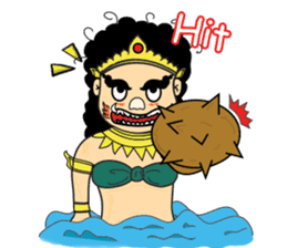 Pee Seua Samut (Ocean Butterfly) sticker #3037703