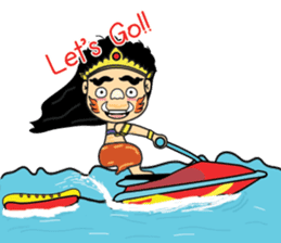 Pee Seua Samut (Ocean Butterfly) sticker #3037709