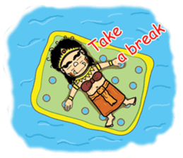 Pee Seua Samut (Ocean Butterfly) sticker #3037716