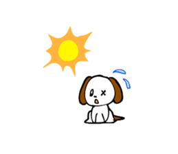 Small dog sticker #3038106