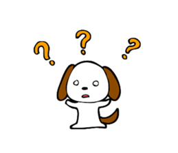 Small dog sticker #3038108