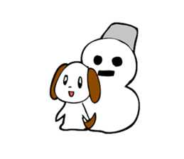 Small dog sticker #3038122