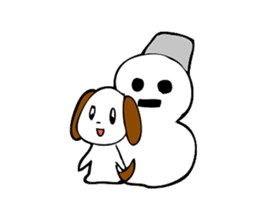 Small dog sticker #3038122